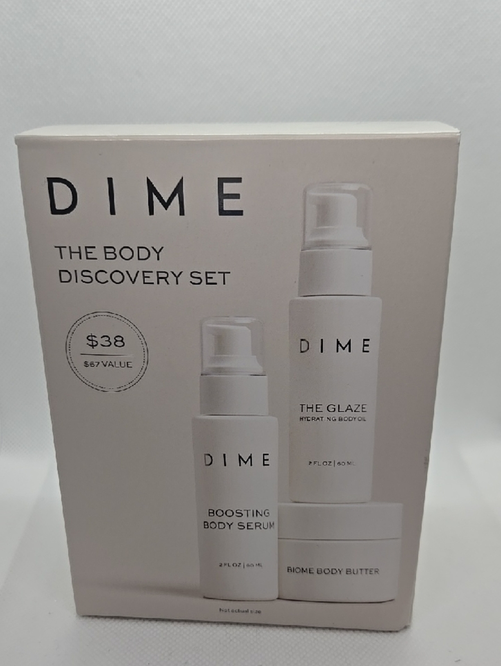 DIME The Body Discovery Set : Body Oil, Body Serum And Body Butter